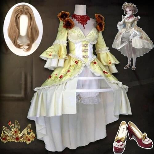 Game Identity V Bloody Queen Mary Cosplay Costume Delux Gothic Lolita Women Cute Dress Halloween Carnival Uniforms Custom Made