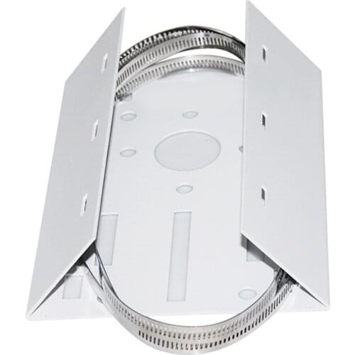 Pole Mounting Mount Camera Bracket for Wall Mounts Cameras Ptz Dome with 3pcs 200mm Loop Clasp