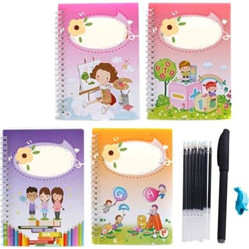 Reusable Childrens Drawing Books For Babies Learning To Paint And Writing Copybook Calligraphy Art Supplies Childrens Copybook