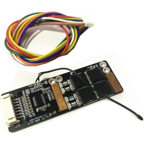 BMS Board with NTC 6S 30A/7S 30A/6S 50A/7S 50A for 3.7V Ternary Lithium Battery Protection Board/BMS 7S/BMS 6S Board