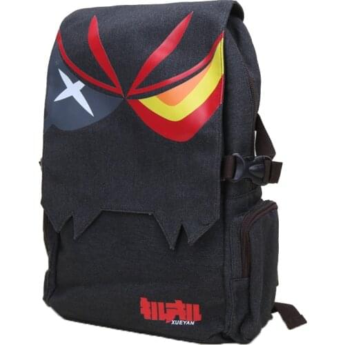 Anime Kill La Kill Matoi Ryuko plush figure printed School Bag Shoulder Bag Backpack Cosplay pocket purse bag TOY children