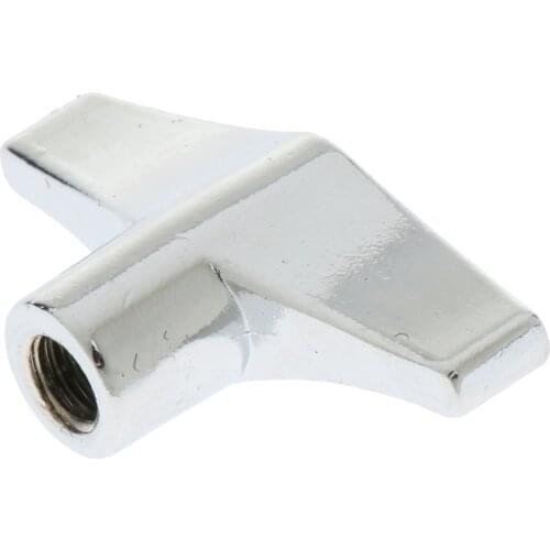 Durable Drum Set Cymbal Stand Wing Nut Hardware Cymbals Replacement Parts Hole Dia. 6mm