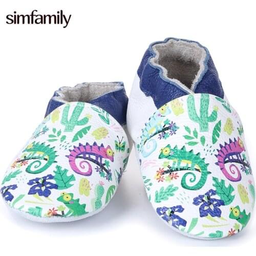 [simfamily]1pair Genuine Leather Baby First Walker Shoes,Soft Stripe Leather Baby Boy Moccasins Bebe Zapatos Infant Baby Shoes