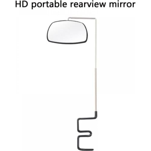 60° Bike Helmet Mirror Rotatable Sunglasses Rear View Mirror Bike Riding Cycling Safe Cap Accessories