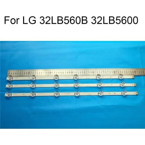 Brand New LED Backlight Strip For LG 32LB5600 32LB560B 32 inchs TV Repair LED Backlight Strips Bars A B Strip With Thermal Tape