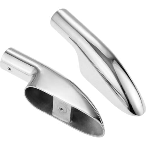 25mm/22mm Tube Marine Grade 316 Stainless Steel Boat Rail End Boats Tubing Hand Rail Fitting For Sailboat & Powerboat Railing