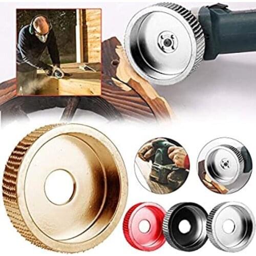 Wood Angle Grinding Wheel Sanding Carving Rotary Tool Abrasive Disc Angle Grinder Tungsten Carbide Coating Bore Shaping