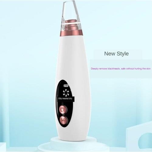 Blackhead Remover Face Nose Pore Vacuum Skin Care Acne Pore Cleaner Pimple Removal Vacuum Suction Facial Tools USB Rechargeable