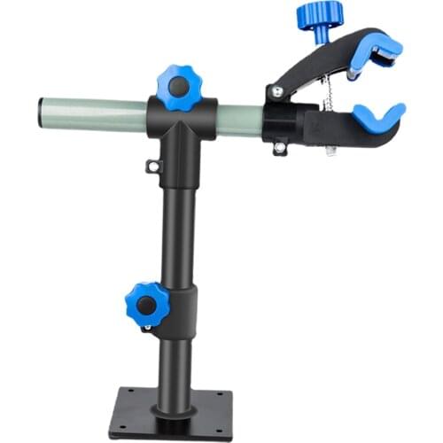 MTB Road Bike Repair Stand Clamp, Bicycle Wall Mount Rack Holder, Bicycle Mechanic Workstand Hanger, Maintenance Tool Clip