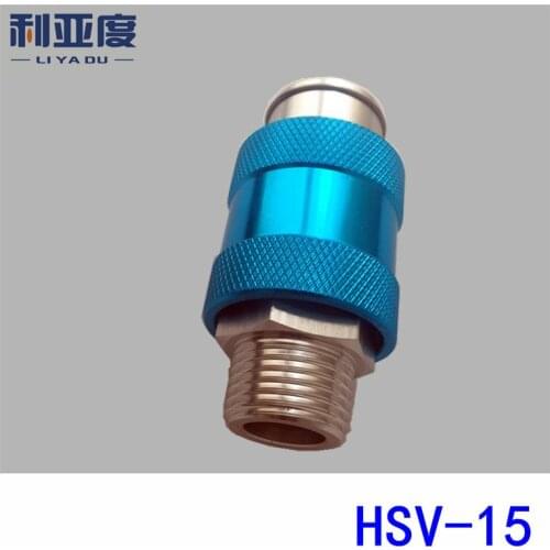 10pcs/lot HSV-15 G1/2" Slide switch vent valve push hand slide valve pneumatic components