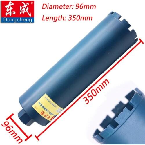 96 x 350mm Diamond Drill Bit With Water, Diameter: 96mm, Length: 350mm. Diamond Core Bit For Wall, Concrete, Bridge Drill Hole