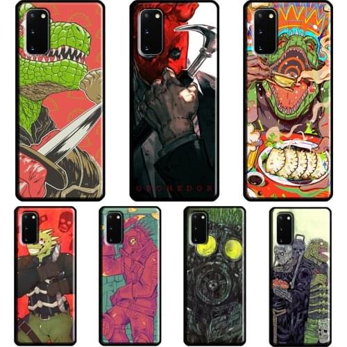 Anime Dorohedoro Kaiman Cover For Samsung Galaxy S20 FE S21 Ultra Note 20 Note9 Note10 S8 S9 S10 Plus Phone Case