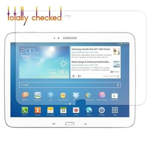 For Samsung Galaxy Tab 3 Tab3 10.1 P5200 P5210 P5220 + Cleaning Kit + Strong Box 9H Tempered Glass Screen Protector Film