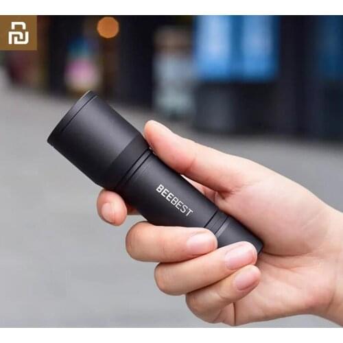 Xiaomi Beebest 130m Lightweight Flashlight 3 Models Multifunction Brightness SOS Portable LED light Seaching Torch For Camping