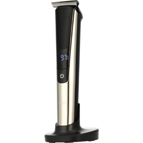 Ourworks new haircut electric pusher 0 cutter head electric push haircut Portable LCD hair clipper v-178