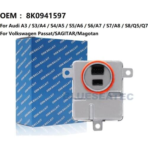 NEW OEM For VW Passat Sagitar Magotan For AUDI A3 S3 A4 S4 Q5 Q7 XENON HID Ballast Control Replaces 8K0941597
