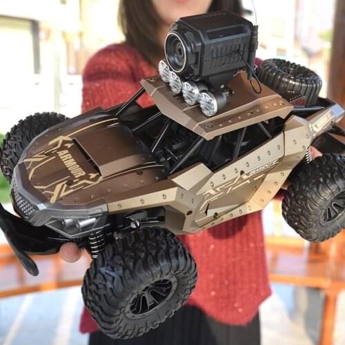 1:12 4WD RC Car 2.4GHz Cars Off Road Buggy High Speed Climbing RC Car Real Time Transmission Kids Toys With HD Camera