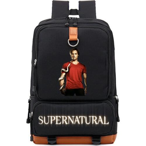 Supernatural Backpack For Boys Girls Travel Shoulder Backpack Men Women Large Capacity Daily Bookbag Mochila