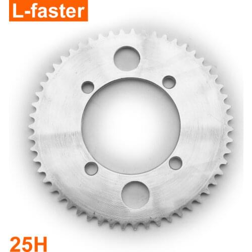 Electric Motorcycle Replacement Sprocket For 25H Chain Electric Scooter Dirt Bike Spare Chain Wheel For 50CC 2 Stroke Chainwheel