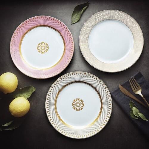 Plate Steak Plate Tableware Ceramic Disc Breakfast