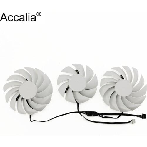 4Pin Cooler Fan Replace For COLORFUL GeForce RTX 3080 3070 3060 Ti iGame Ultra OC White RTX3080 RTX3070 Graphics Card Fan