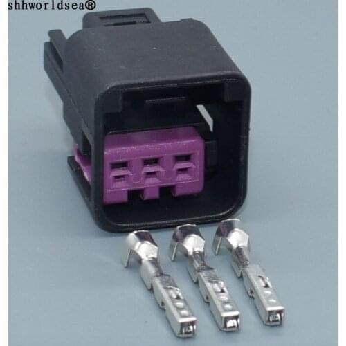 Worldgolden 3 Pin 1.5mm Sensor Plug Brake Switch Socket Auto Female Connector For Cadillac Buick Chevrolet Cruze