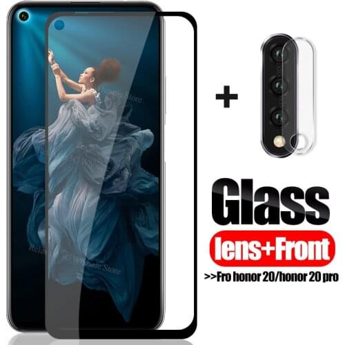2-in-1 Safety Camera Glass honor 20 Protective glas For huawei honor 20 pro Glass On honor20 YAL-L21 YAL-L41 lens protector Film