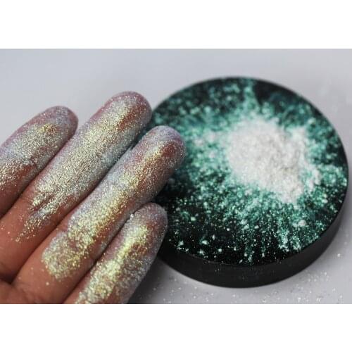 Gold Green Blue Discolor White Chameleon Cosmetic Shifting Safe for Skin Epoxy Resin Dye DIY Soap Bath Bomb Fake Nail