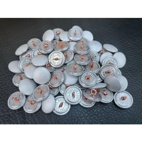 50PCS WWII WW2 GERMAN OFFICER PEBBLE GRAIN TUNIC BUTTON 21MM