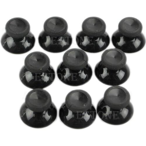 10pc Replacement Analog Thumbstick Thumb Stick for Xbox one Controller Black New