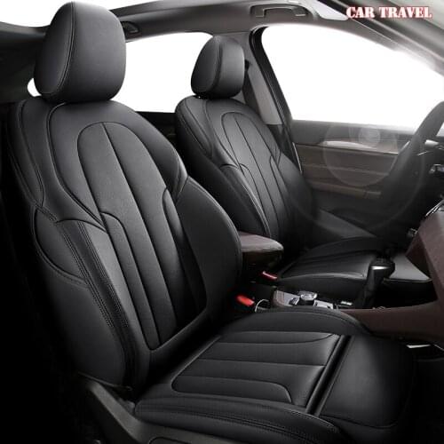 CARTRAVEL Custom Leather car seat cover For Honda Accord Odyssey FIT CITY Crosstour Crider VEZEL AVANCIER CR-V XR-V civic covers