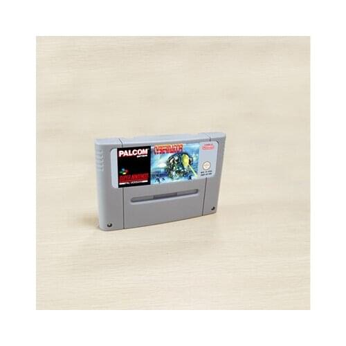 Cybernator - Action Game Card EUR Version English Language