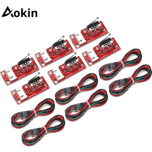 3D Printer Parts Limit Switch End stop for CNC 3D Printer RepRap RAMPS 1.4 Board Mechanical Limit Switches Printing Accessories