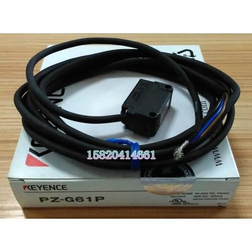 PZ-G61P Built-in Amplifier Sensors Photoelectric Switch Square retro-reflective Cable Type PNP 100% New Original