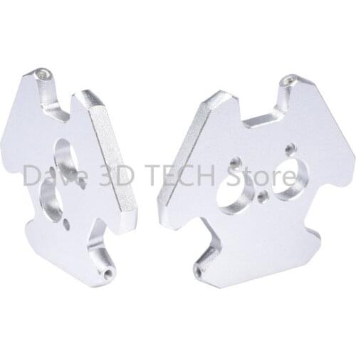 1pcs M3 Delta Kossel Double Nozzle Fisheye Effector Double Hole Bore Hammock 3MM All-Metal Aluminum Alloy 3D Printer