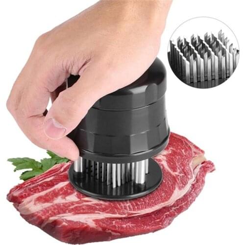 56 Blades Needle Meat Tenderizer Round pine needle tender Steak needle loose Meat beat hammer meat tenderizer needle