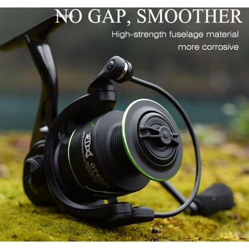 5.0:1/4.7:1 Spinning Reel Max Drag 13Kg 13+1BB Carp Fishing Reel 2000-7000 Aluminium Spool Spinning wheel carret