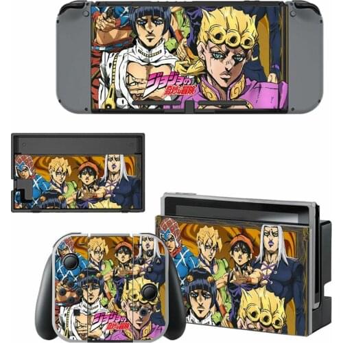JoJos Bizarre Adventure Nintendoswitch Skin Nintend Switch Sticker for Nintendo Switch Console Joy-con Controller Skin Sticker