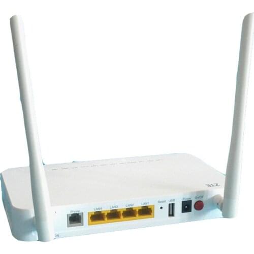 New Zxa10 F670L ZTE Gpon Onu 4GE + 1 TÖPFE + USB + WIFI 2.4 & 5G English Version Ftth Fiber Optic Terminal