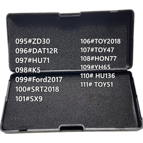 Original LiShi 2 in 1 tool TOY47 ZD30 DAT12R HU71 K5 Ford2017 kia2018 SX9 TOY2018 HON77 YH65 HU136 TOY51 2-in-1 locksmith tools