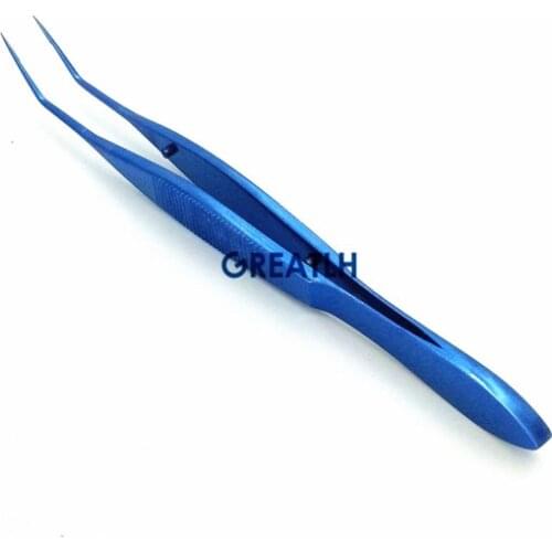 102mm Ophthalmic tying forcep tweezer Titanium Forceps kelman-macpherson Ophthalmic eye instrument