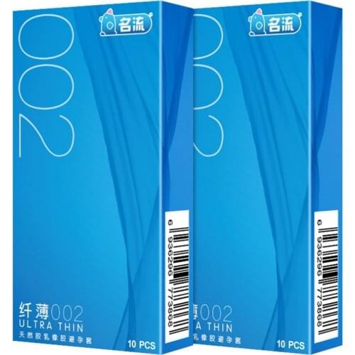 50pcs (5 boxes) Ultra Super Thin Condoms Mingliu Quality Penis Sleeve Intimate Condones Kondom Adult Safe Contraception Tool