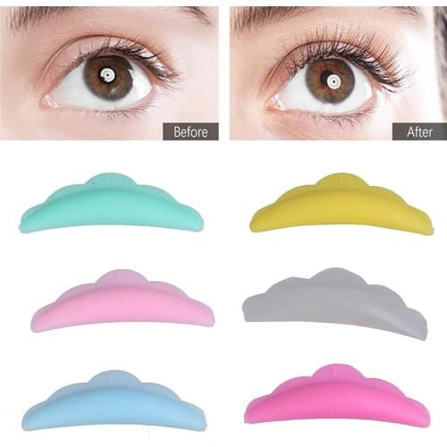 5Pairs Lash Lift Shields (XS S M L XL) Silicone Pads Eyelash Perm Rods Curlers