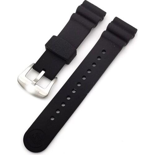 Silicone Band Strap For Seiko Divers Watchband Smart Watch 22mm Bracelet Accessories
