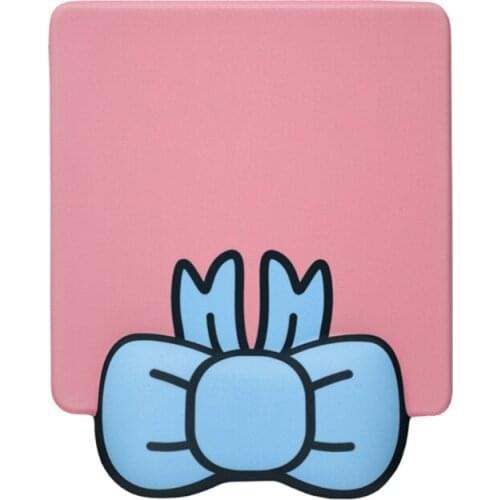Cute Bowknot Wrist Mouse Pad Hand Rest Cartoon Print Girl Small Wrist Pad Mouse
