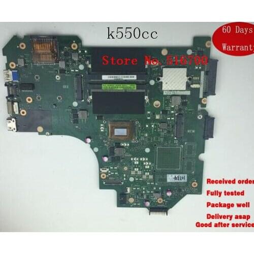 Placa, k550cc Main Board For ASUS motherboard, 60-NSJMB2301-B05 Grade A Tested
