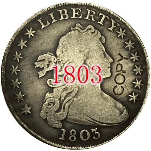 USA 1803 Draped Bust Dollar Copy Coins