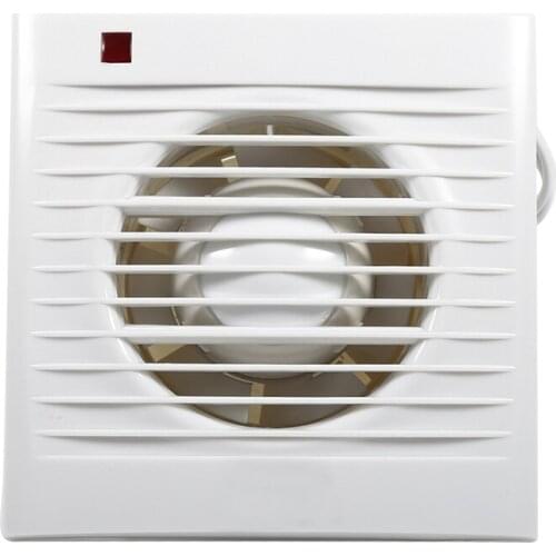 Ventilating Exhaust Extractor Fan For Bathroom Toilet Kitchen Window Wall Mounted 220V 4"