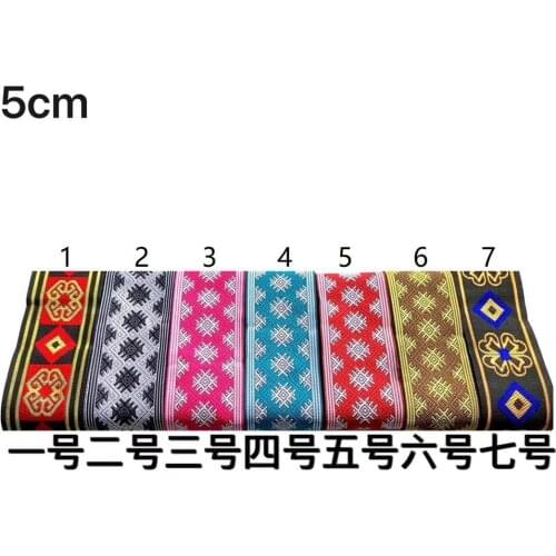 5cm ethnic style folk style nation style jacquard ribbon,jacquard webbing,garment ribbon,shoes ribbon,bag ribbon,QC0826D