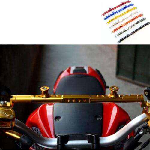 Motorbike Handlebar Aluminum Alloy Modification Accessories Assist Motorbike Handle Bar Extra Phont Support Universal Adjustable